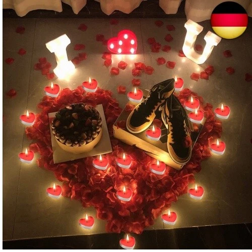 RANJIMA Romantische Deko, Hochzeit Deko Set, Heiratsantrag Deko 1000 - Bild 3 von 7