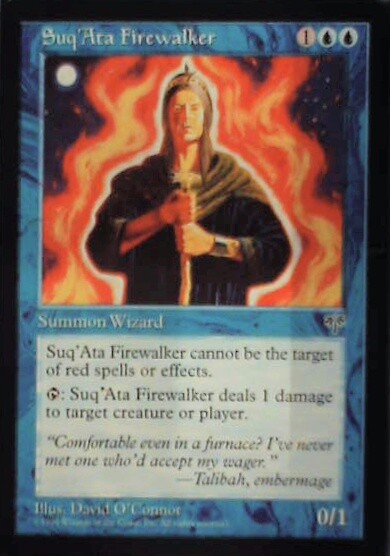 Suq'Ata Firewalker - Mirage: #94, Magic: The Gathering Nm R106