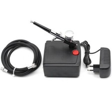 Dual Action Airbrush Spray Gun Air Compressor Kit Art Painting Tattoo Manicure