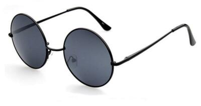 Occhiali da Sole Unisex Tondo Hippie Occhiali John Lennon 400UV Lungo Steg 