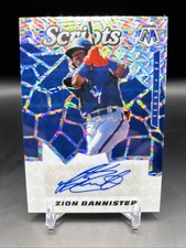 2021 Panini Mosaic - Scripts Zion Bannister #SCR-ZB (AU, RC)
