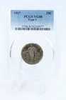 1917-P PCGS VG08 Type 1 Standling Liberty Quarter Business Strike 25C