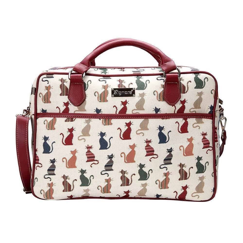 Signare Tapestry Pet Cat Laptop bag Tablet Case