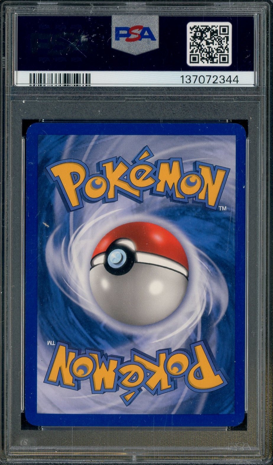 2005 Pokemon Gold Star Ex Unseen Forces #115 Suicune - Holo PSA 8 NM-MT view 2