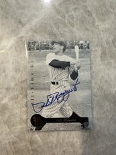 1994 Front Row Premium All-Time Greats Phil Rizzuto (Autographed) #1 Auto HOF