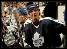 1991-92 Pro Set Platinum Mike Krushelnyski Toronto Maple Leafs #119