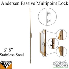 Andersen Passive Multipoint Lock For Frenchwood Door 2 Point Shootbolt 76.5 Inch