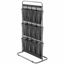 Whitmor 24-Pocket Metal & Mesh Shoe Rack (5855-15687) (585515687)
