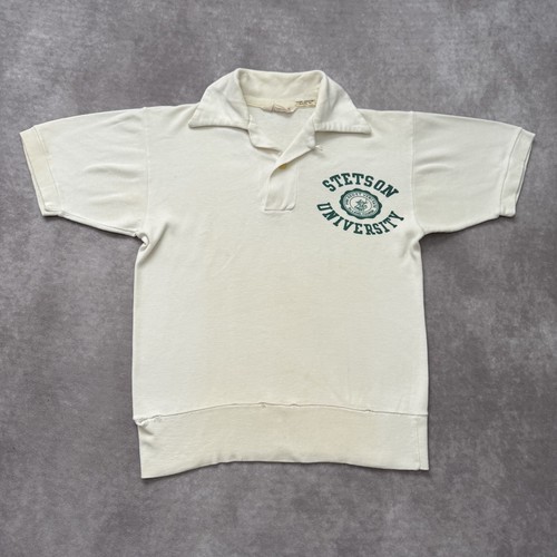Champion, Vintage 60s Champion Polo Shirt Mens S Stetson University College Florida
