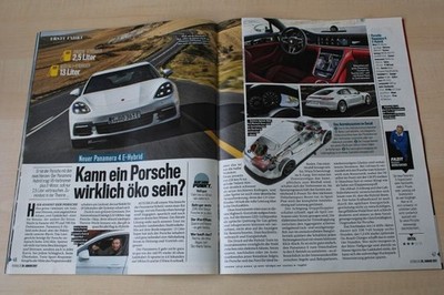 Auto Bild 03/2017 Porsche Panamera 4 E-Hybrid mit 462PS im ersten Fahrbericht au