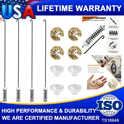 #ad For Amana Washer NTW4705EW0 NTW4516FW3 Washer Suspension Rods W10780045 25 1 2In $35.59