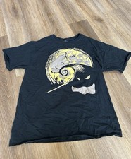 Disney Tim Burton  s The Nightmare Before Christmas Graphic T-Shirt Men's L 42/44