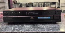 Sony SCD-CE595 Super Audio CD/SACD Player 5-Disc Changer (No Remote) Tested