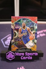 Draymond Green Red, White & Orange Shimmer Prizm Concourse 2020-21 Select