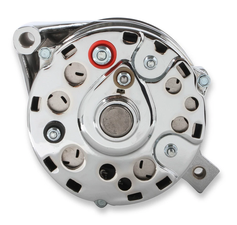 Mr. Gasket 5124 Chrome Alternator-Ford 80 Amp - Image 3 of 4