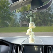 Lily of the Valley Car Charm Crochet, Flower ...