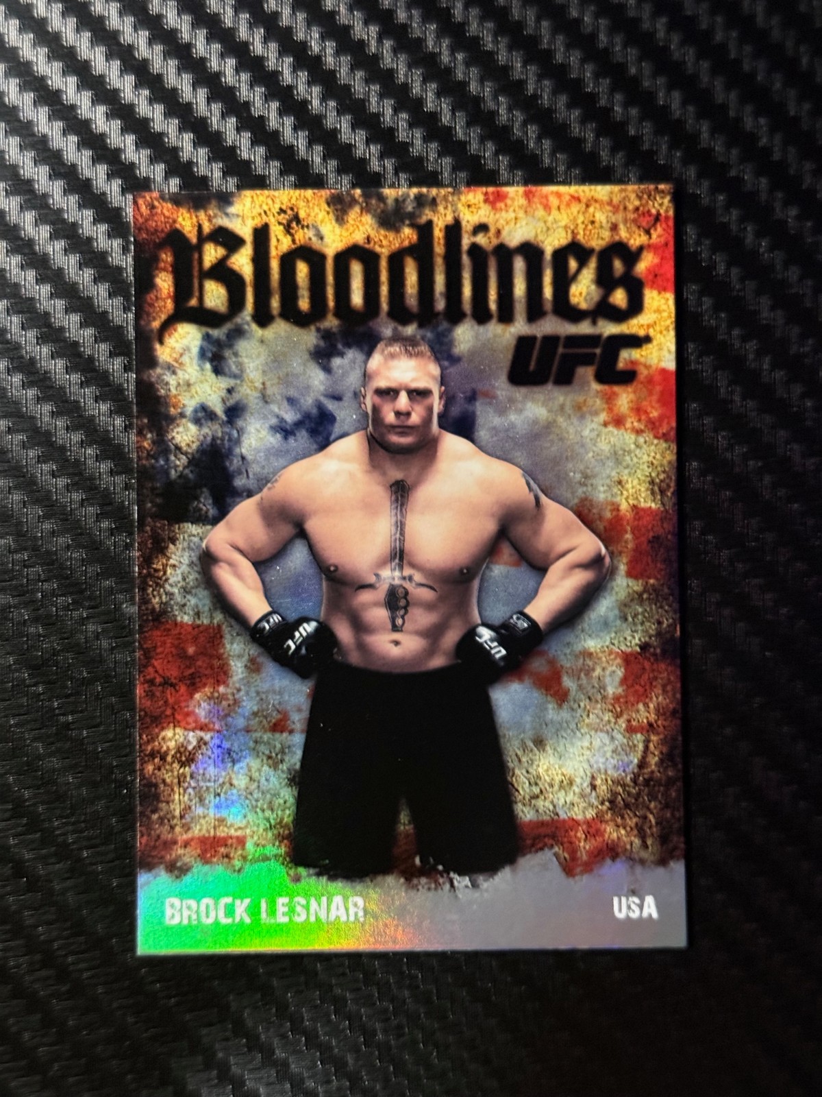 2009 Topps UFC Bloodlines Brock Lesnar #BL-23