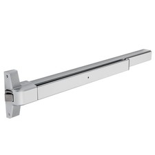 Push Bar Panic Exit Device for Emergency Exit Doors, Aluminum Finish Commerci...