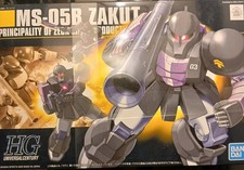 Bndai HGUC Mobile Suit Gundam Zaku I Black Tri-Stars ver. 1/144 Plastic Model