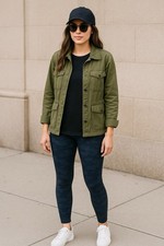 Spanx Womens Look At Me Now Legging Sz Medium Black Gray Camo High Rise Slimming