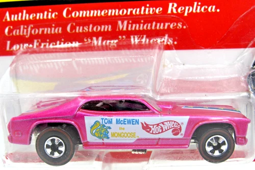 HOT WHEELS SERIES II VINTAGE SERIES MONGOOSE PLYMOUTH FUNNY CAR