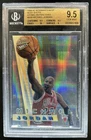 1996-97 Bowman's Best Michael Jordan Shots Atomic Refractor #BS6 Bulls BGS 9.5