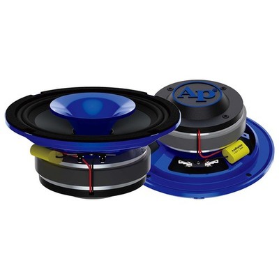 Audiopipe APMB628GHBLU 6.5-Inch 2-Way Compression Horn Mid-Range Loudspeaker in