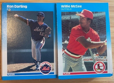 1987 Fleer Baseball Cards - You Pick - Complete Your Set