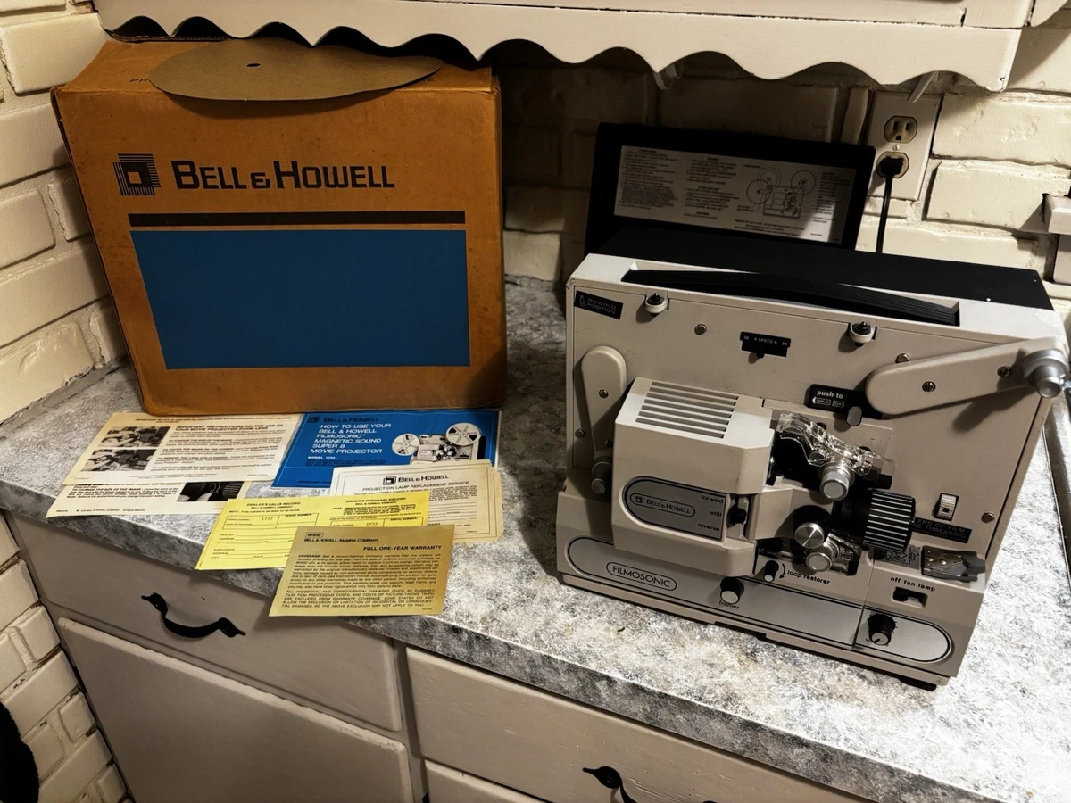 Bell Howell Filmosonic In Vintage Movie Projectors & Screens for
