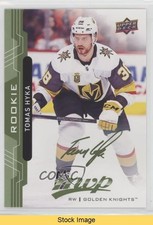 2018-19 Upper Deck MVP High Series Rookies Green Script Tomas Hyka #245 READ df7