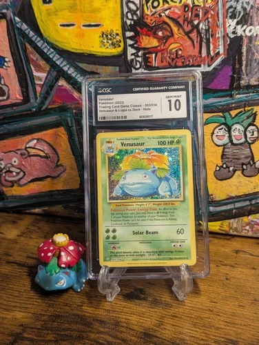 CGC 10 GEM MINT ✨ POKEMON CLV CLASSIC VENUSAUR & LUGIA EX DECK #003 VENUSAUR 🌺