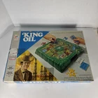 King Oil Board Game Milton Bradley  1974 Edition Vintage 100% Complete!