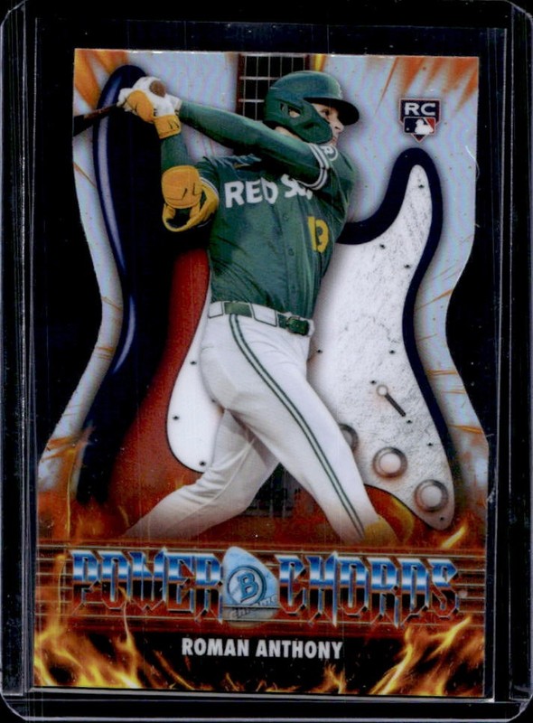 2026 Bowman Roman Anthony Power Chords Chrome RC Rookie #PC-14 Red Sox