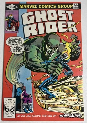 Ghost Rider #57 (1981) - Bronze-Age Horror - ''Superhero From The Crypt''
