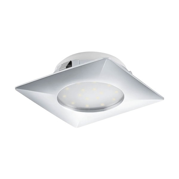 Deckenspot Einbauspot Einbauleuchte Einbaulampe KüChe Chrom Trafo Warmweiß Led-image