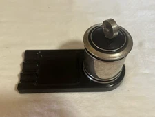 Vintage Metal Cigarette Dispenser Ashtray Combo