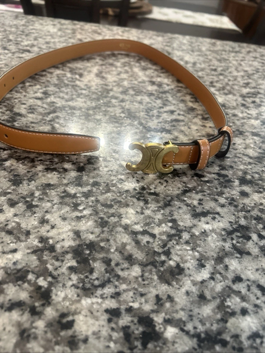 Brown Leather CELINE Belts for Women for sale | eBay