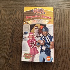 Lazy Town Surprise Santa VHS Tape 2005 Paramount Late Release Nick Jr Tested