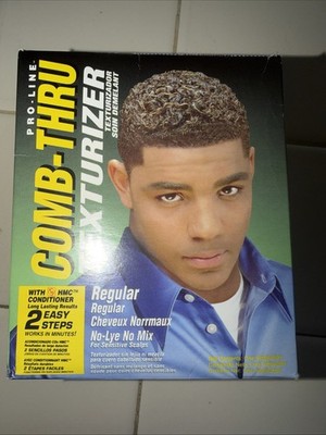Pro - Line Comb Thru Texturizer With HMC Conditioner 2 Easy Steps No Lye No Mix