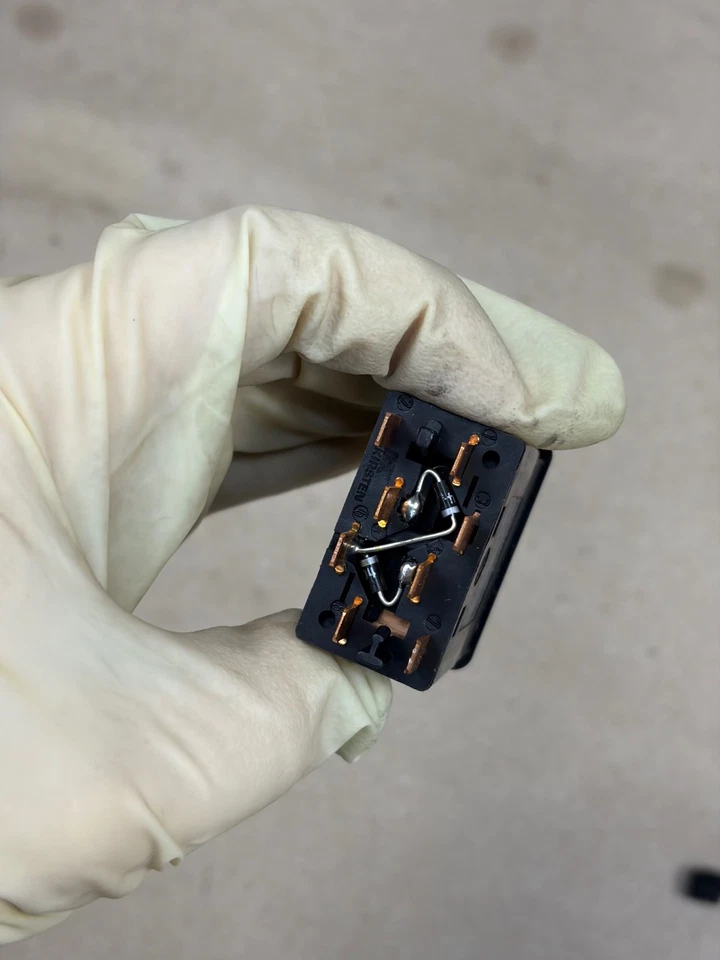 BMW Z3 E36/7 AC AIRE ACONDICIONADO RECIRCULACIÓN BOTÓN INTERRUPTOR 96-99 OEM Foto 4 de 4