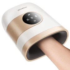 CINCOM Upgraded Hand Massager with Heat and Compression for Arthritis and Car...