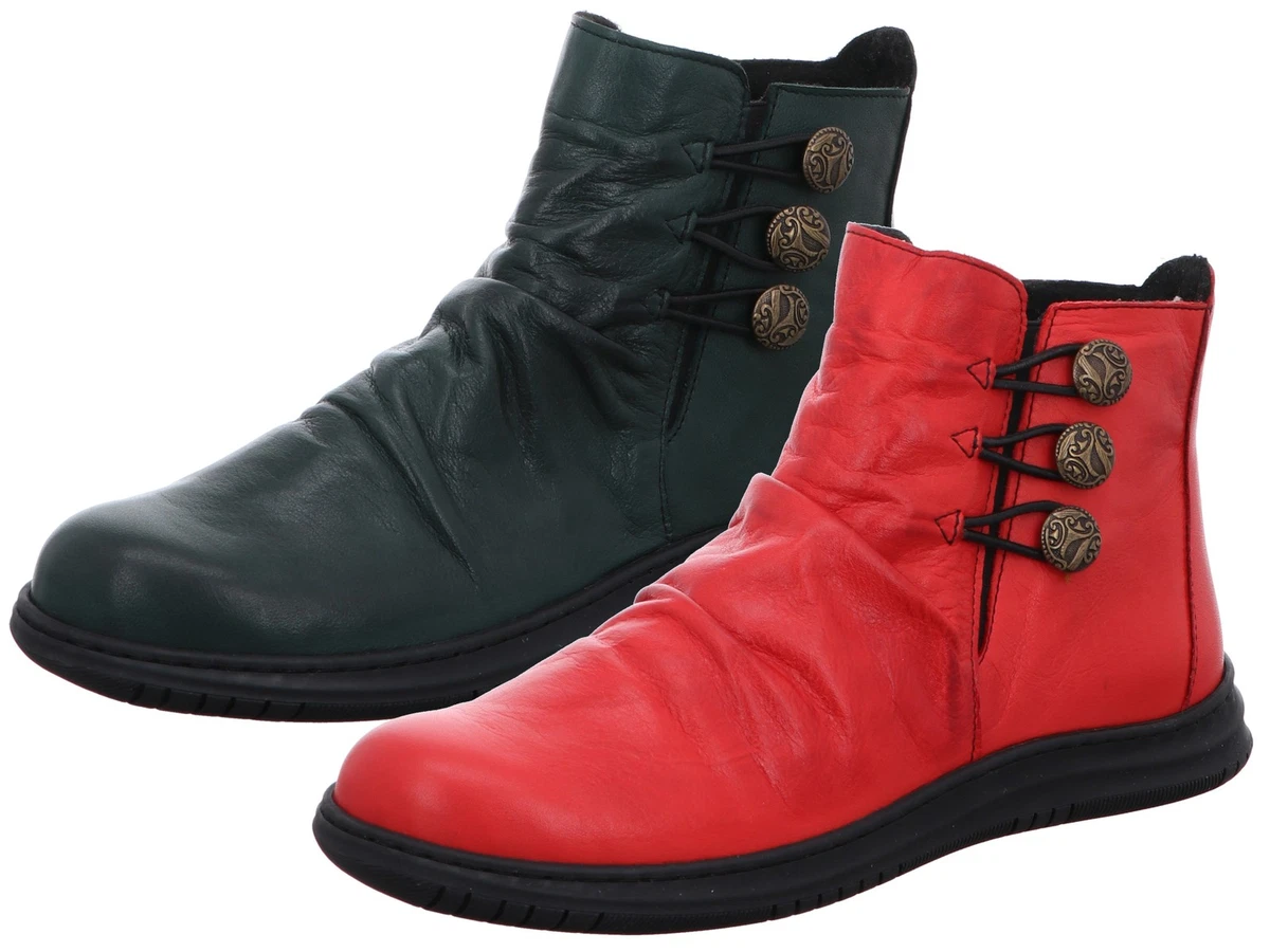 Gemini Stivaletti In Pelle Per Donna Con Elastico E Soletta