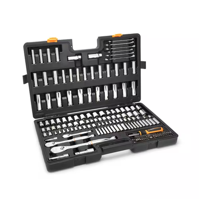 #ad 1 4 In. X 3 8 In. X 1 2 In. SAE MM Mechanics Hand Tool Set 185 Piece $150.81