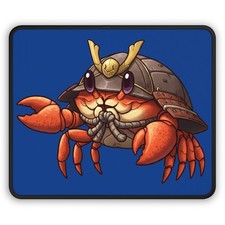 Samurai Crab Gaming Mouse Pad