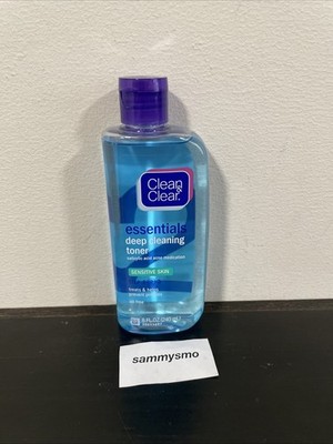 Clean & Clear Deep Cleaning toner #2 Sensitive Skin 8 Fl oz OLD FORMULA