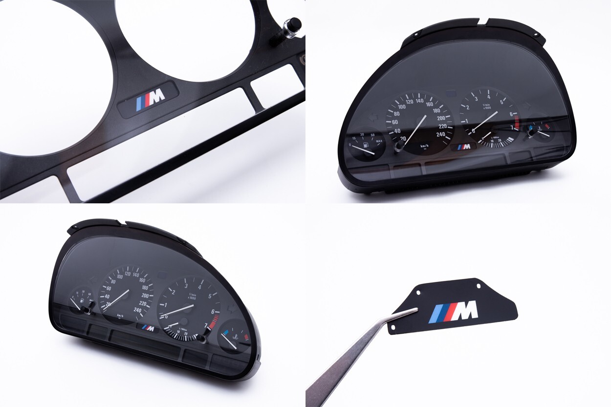 BMW e39 Instrument Cluster M Logo Badge for all cluster eBay