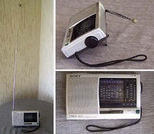 Radio SONY ICF-SW11 Analog Tuning 12 BANDS LW/SW/FM/AM Receiver- cr tr ae srf