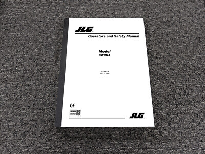 Jlg 120hx Telescopic Boom Lift Safety Owner Operator Manual User Guide 