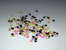  Hochzeit deko Hochzeit Streudeko Ring/Herz pailletten verschiedene ca.24gr