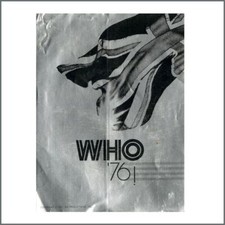 The Who 1976 Tour Sticker (UK)